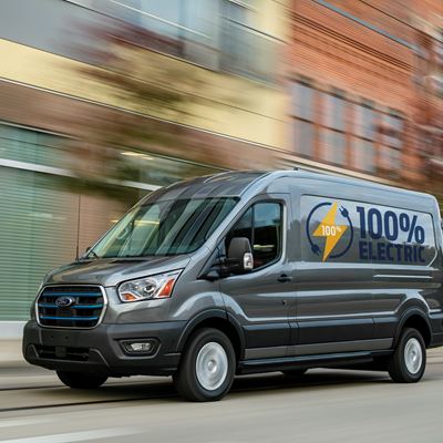 2022 Ford E-Transit Running Footage
