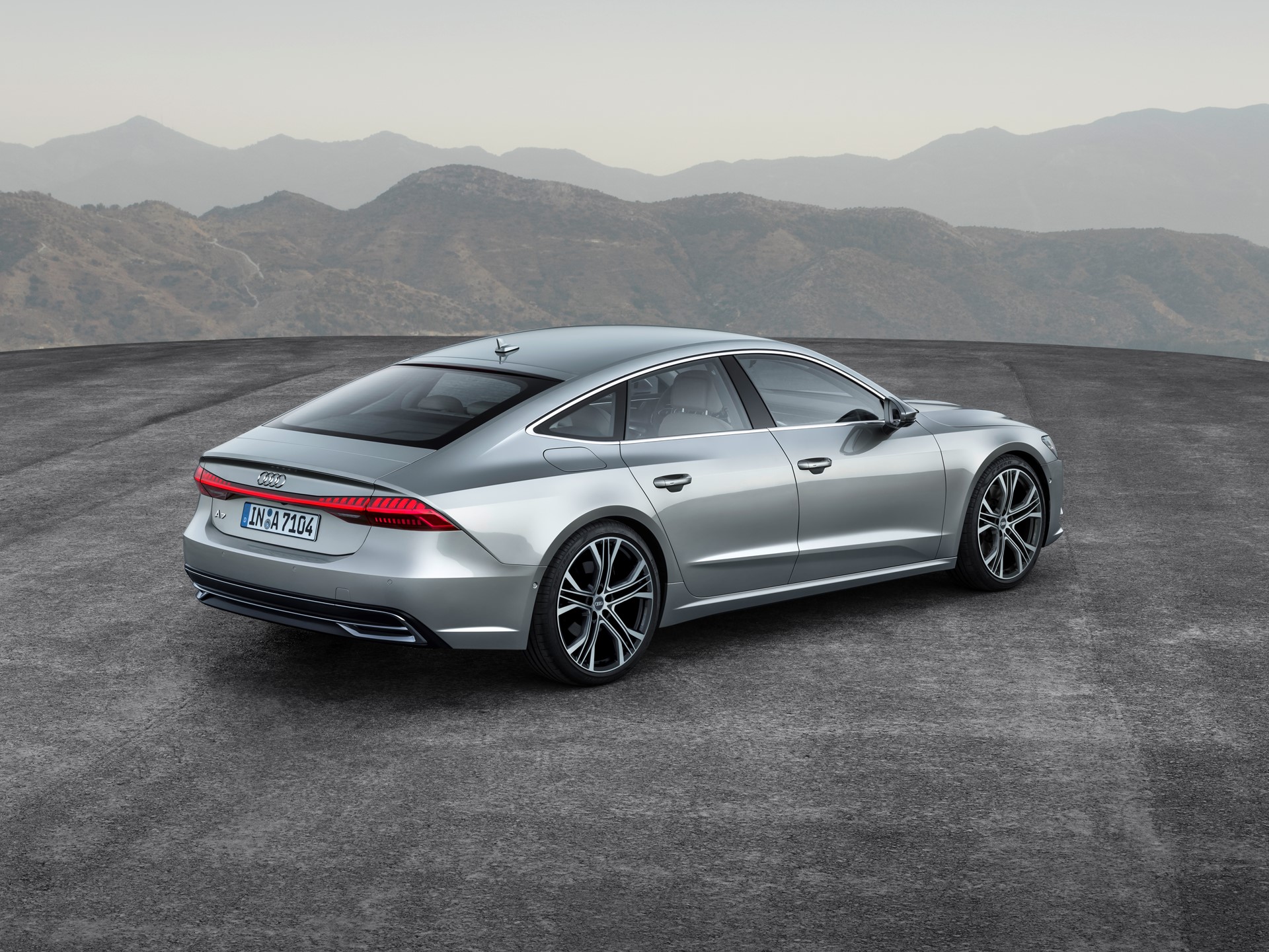 New Audi A7 Sportback Back