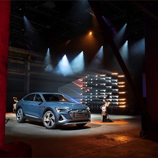 SUV Coupé for the e−tron Family: The Audi e−tron Sportback