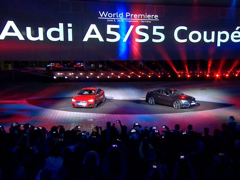 Audi A5 Coupé Weltpremiere 3min Newsmarket ENG