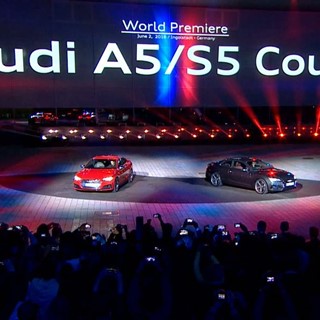 Audi A5 Coupé Weltpremiere 3min Newsmarket ENG