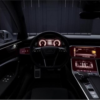Animation Interior design Audi A7 Sportback - English