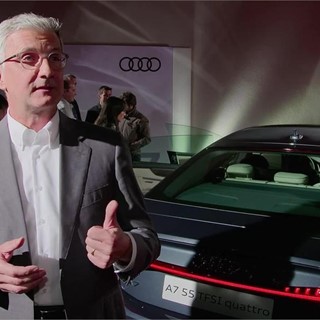 Interviews Audi A7 Sportback German English