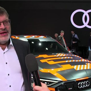 Geneva International Motor Show Interview Footage - German