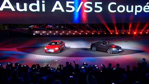 Audi A5 Coupe Weltpremiere 3min Newsmarket ENG