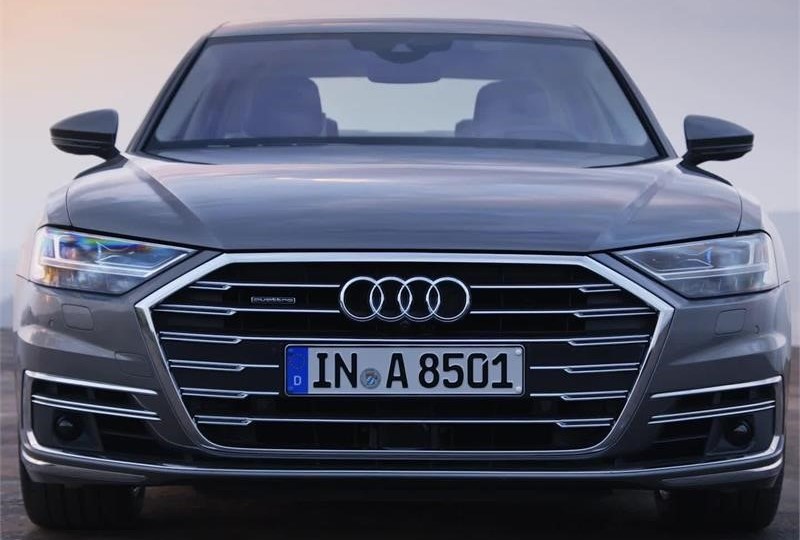 Audi A8 L grey Footage