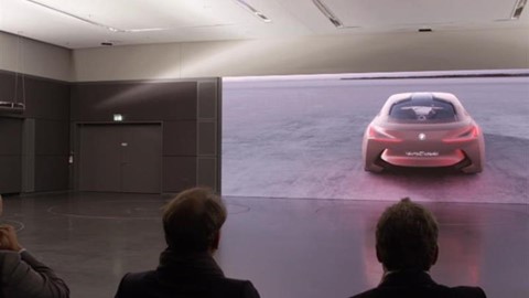 the-bmw-vision-next-100---making-of---presentation-on-4k-screen