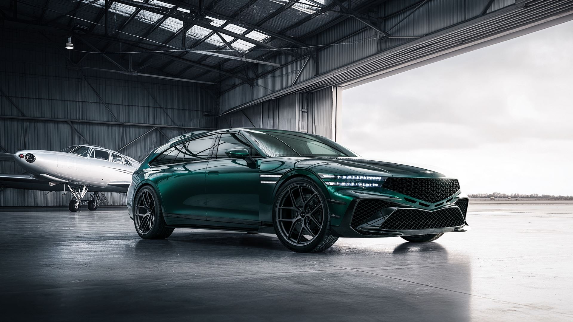 A CLOSER LOOK GENESIS G90 WINGBACK CONCEPT