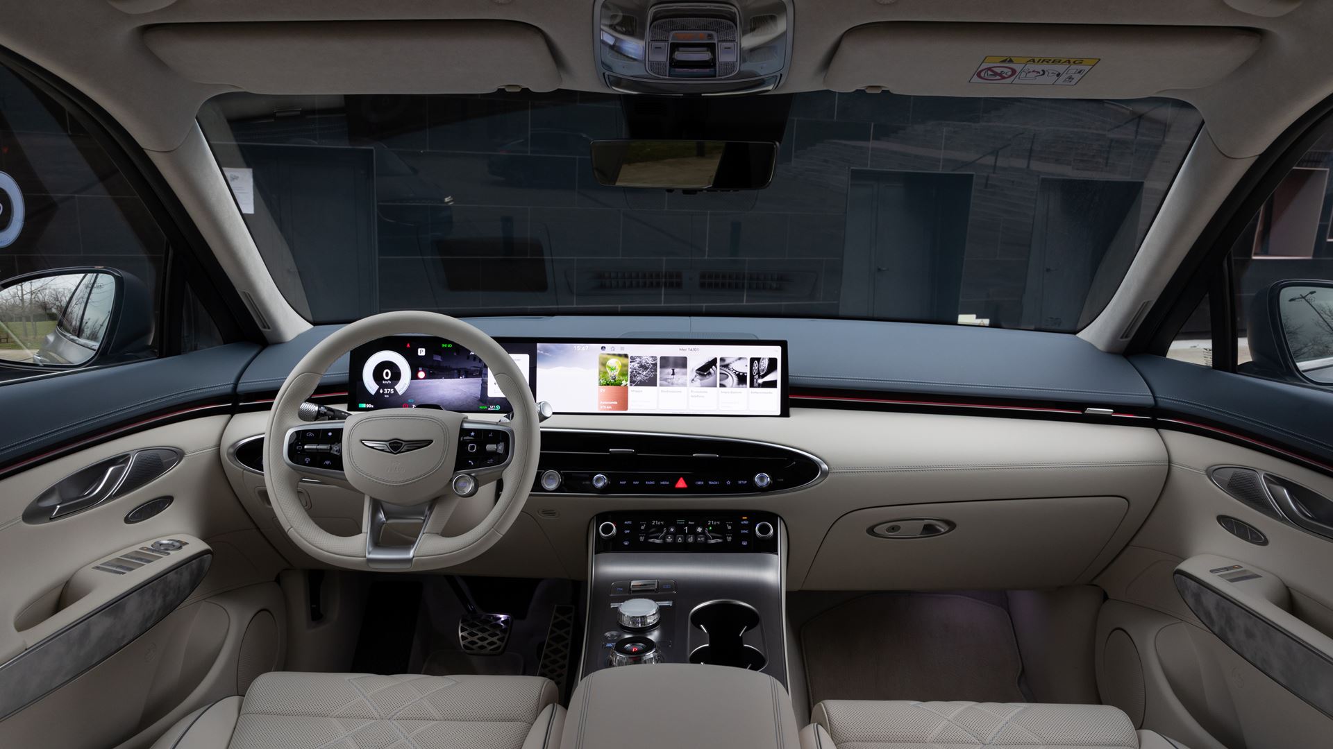 ELECTRIFIED GV70 INTERIOR