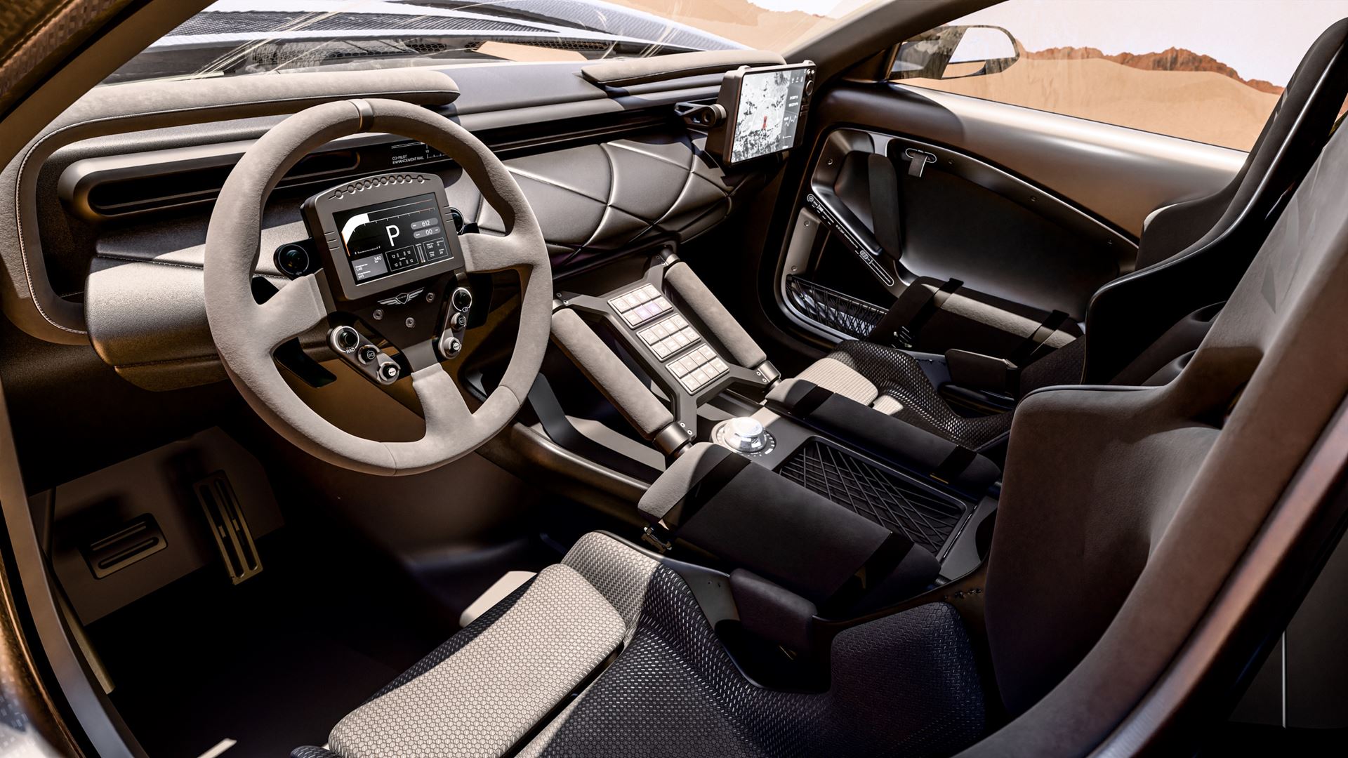 X SKORPIO CONCEPT INTERIOR