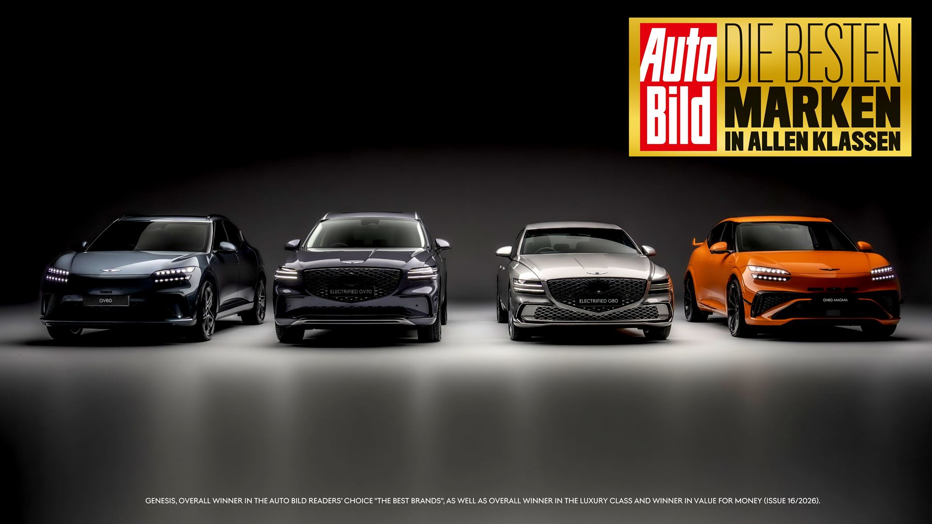 GENESIS LINE UP AUTOBILD