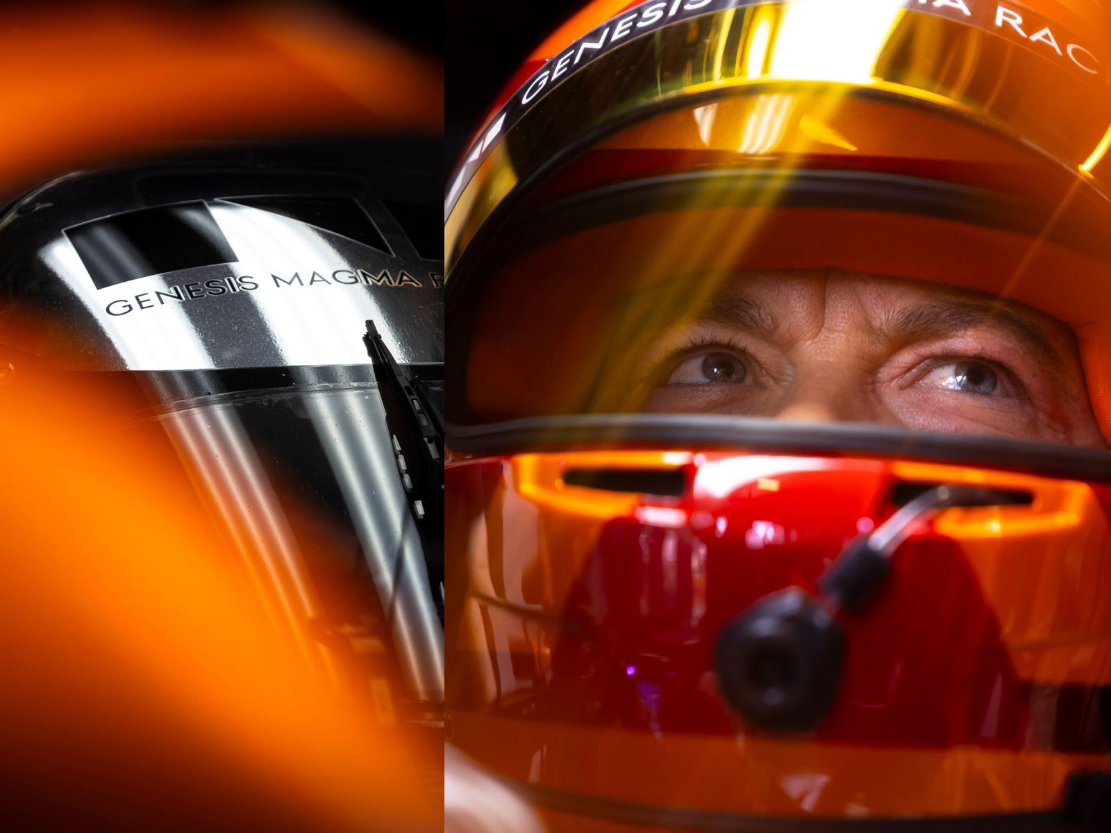 GENESIS MAGMA RACING LIVERY AND GENESIS MAGMA RACING TRAJECTORY PROGRAM DRIVER ANDR LOTTERER