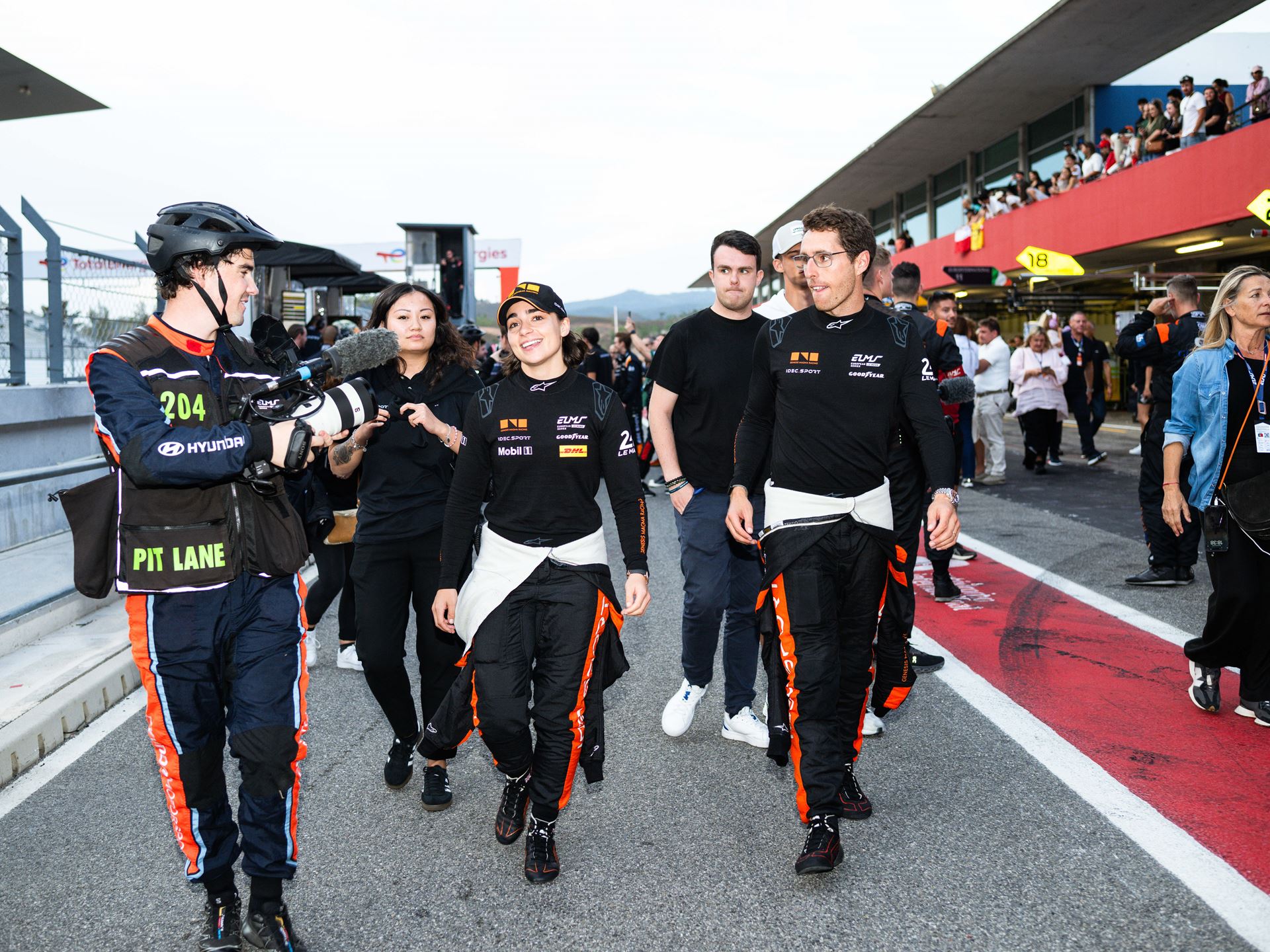 GENESIS MAGMA RACING TRAJECTORY PROGRAM DRIVERS FINISH ELMS SEASON WITH PODIUM AT PORTIMA O