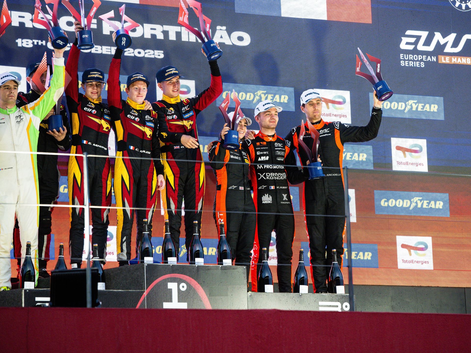 GENESIS MAGMA RACING TRAJECTORY PROGRAM DRIVERS FINISH ELMS SEASON WITH PODIUM AT PORTIMA O