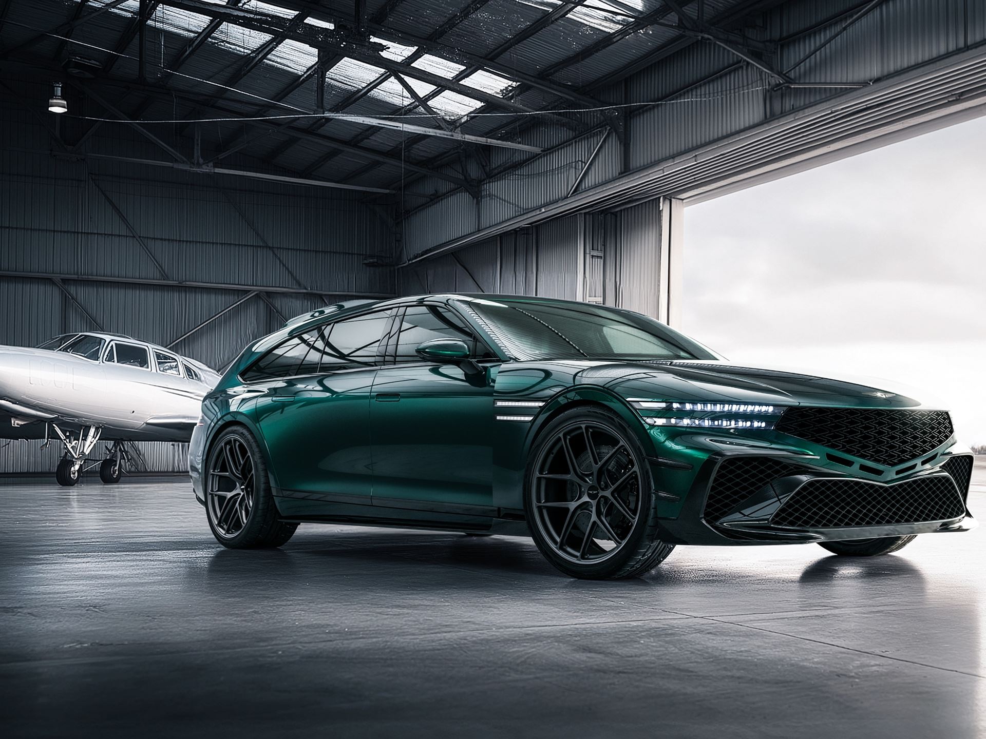 A CLOSER LOOK GENESIS G90 WINGBACK CONCEPT