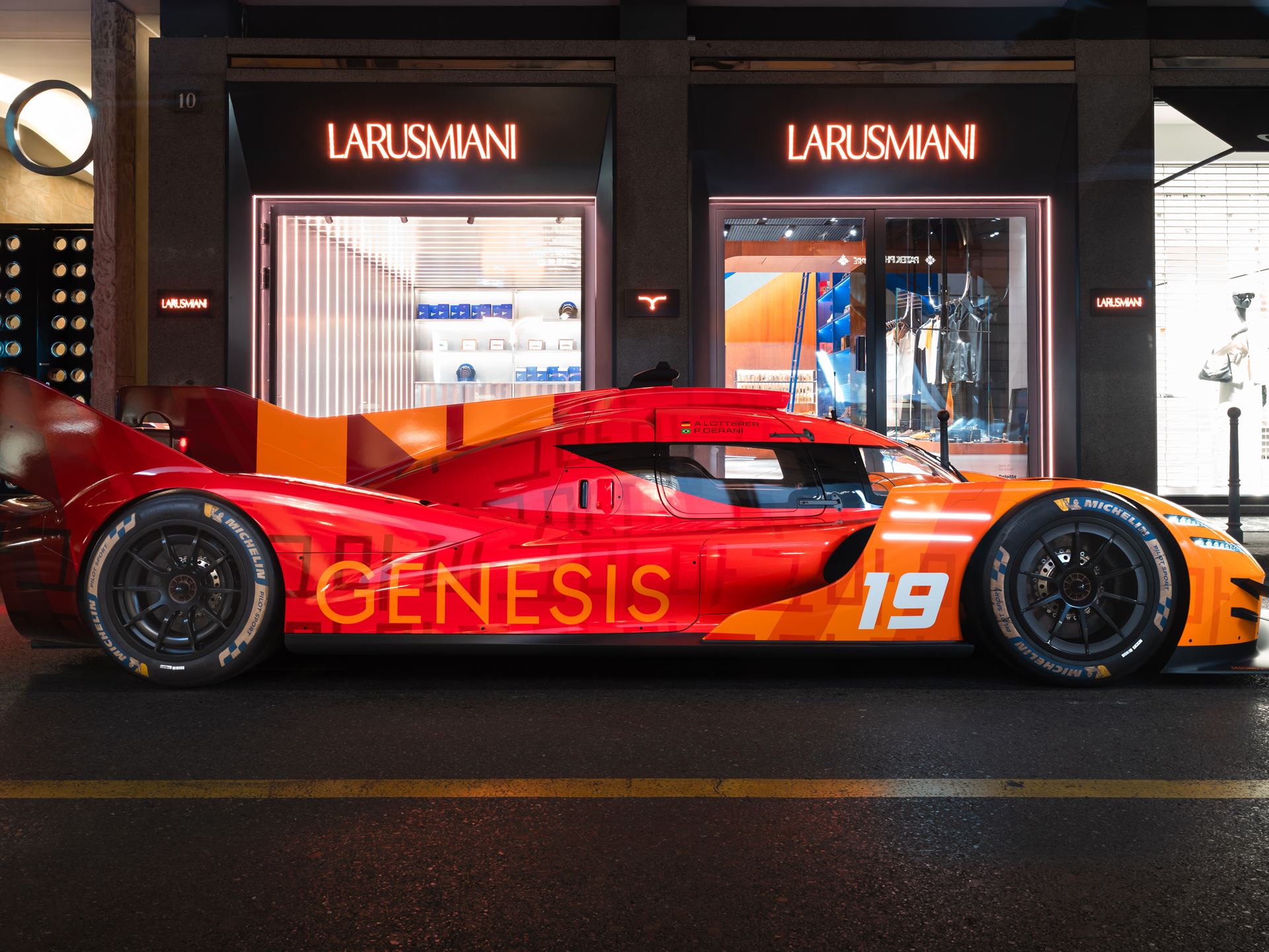 GENESIS COLLABORATES WITH LARUSMIANI