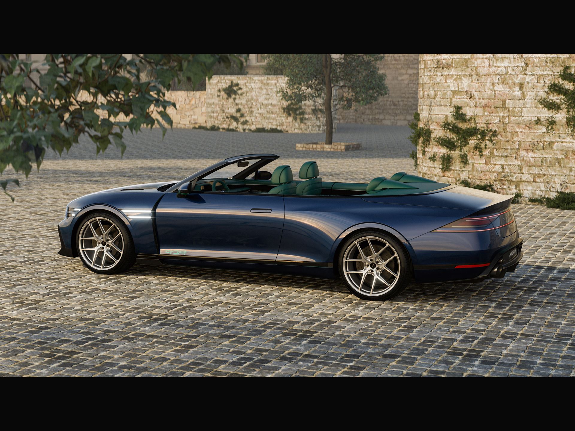 X GRAN CONVERTIBLE CONCEPT MIDNIGHT TEAL