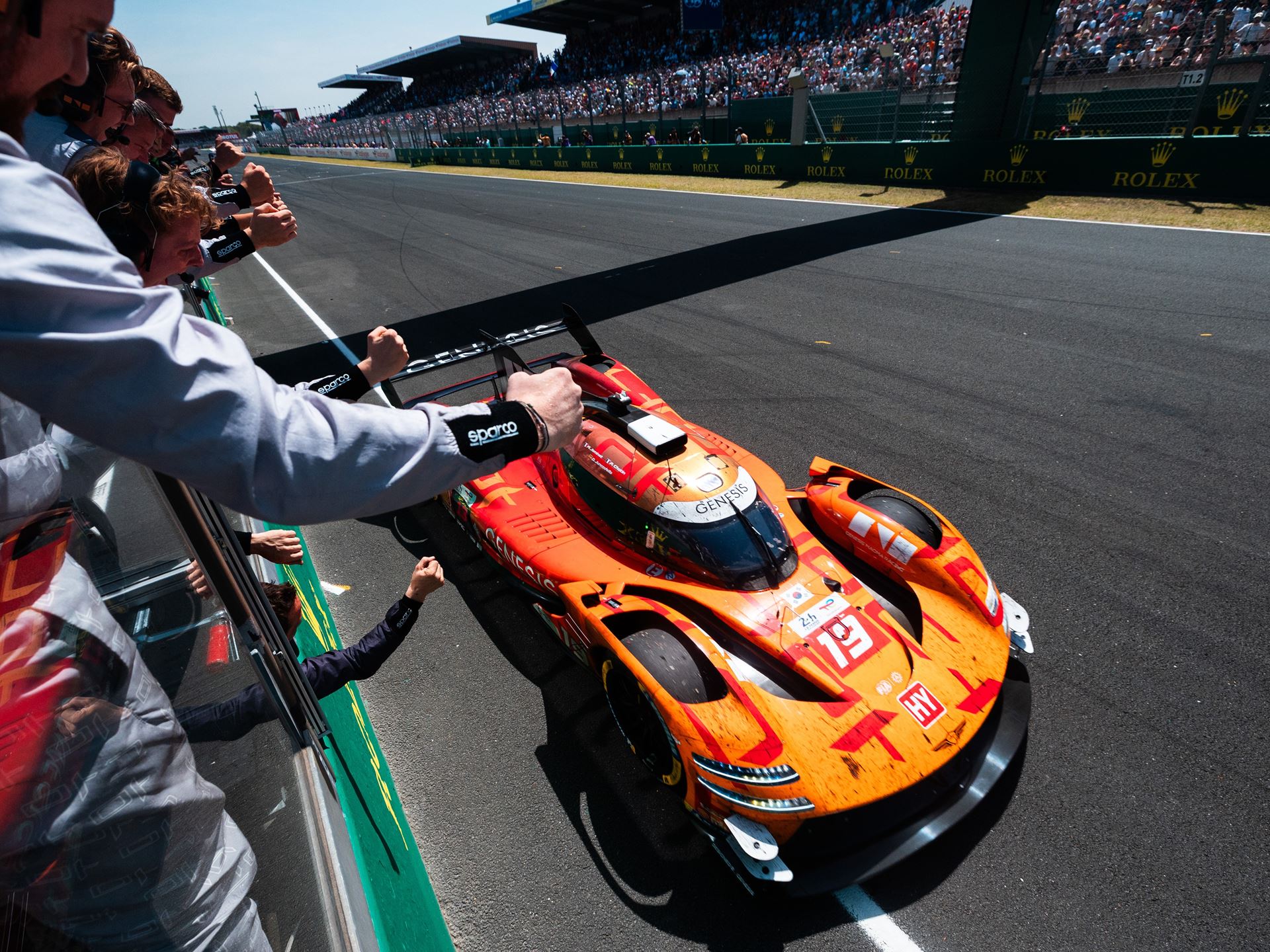 GENESIS MAGMA RACING ACHIEVES MAIN GOAL ON TOUGH LE MANS DEBUT