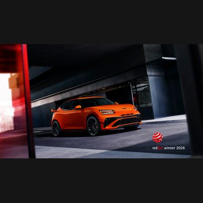 GENESIS GV60 MAGMA WINS 2026 RED DOT AWARD FOR PRODUCT DESIGN