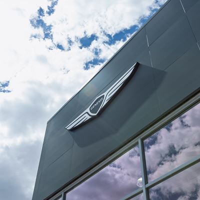 GENESIS STORE SIGN