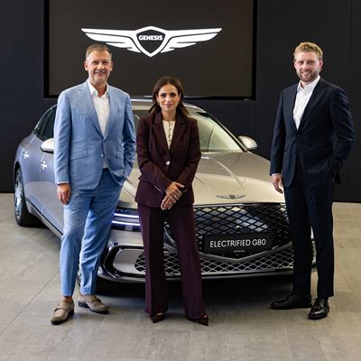 V L CYRIL VON RECUM GESCH FTSF HRER EULER GROUP SABRINA DEMIR HEAD OF SALES GENESIS MOTOR DEUTSCHLAND FLORENZ