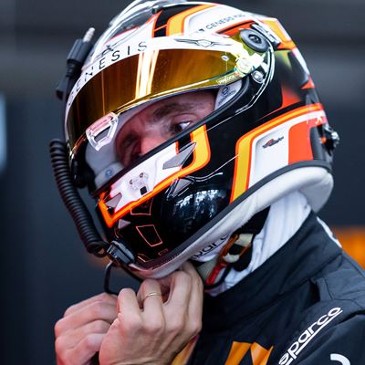GENESIS MAGMA RACING 19 GMR 001 HYPERCAR DRIVER DANI JUNCADELLA PREPARES TO JUMP INTO THE DRIVERS SEAT FOR A STINT