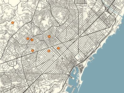 BARCELONA MAP