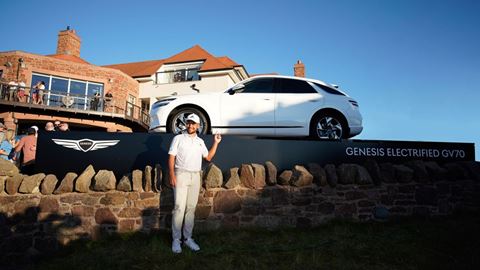 XANDER SCHAUFFELE, WINNER OF THE GENESIS SCOTTISH OPEN.