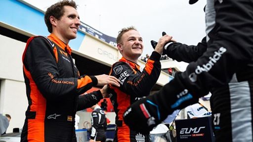 genesis magma racing crew take overall victory at le castellet to add to superb start to elms campaign 5
