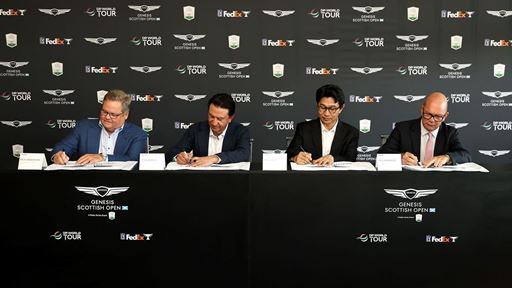 GENESIS RENEWS AS TITLE PARTNER OF GENESIS SCOTTISH OPEN