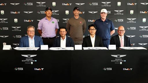 GENESIS RENEWS AS TITLE PARTNER OF GENESIS SCOTTISH OPEN