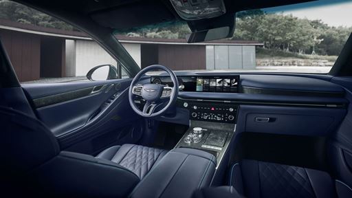 electrified g80 interior