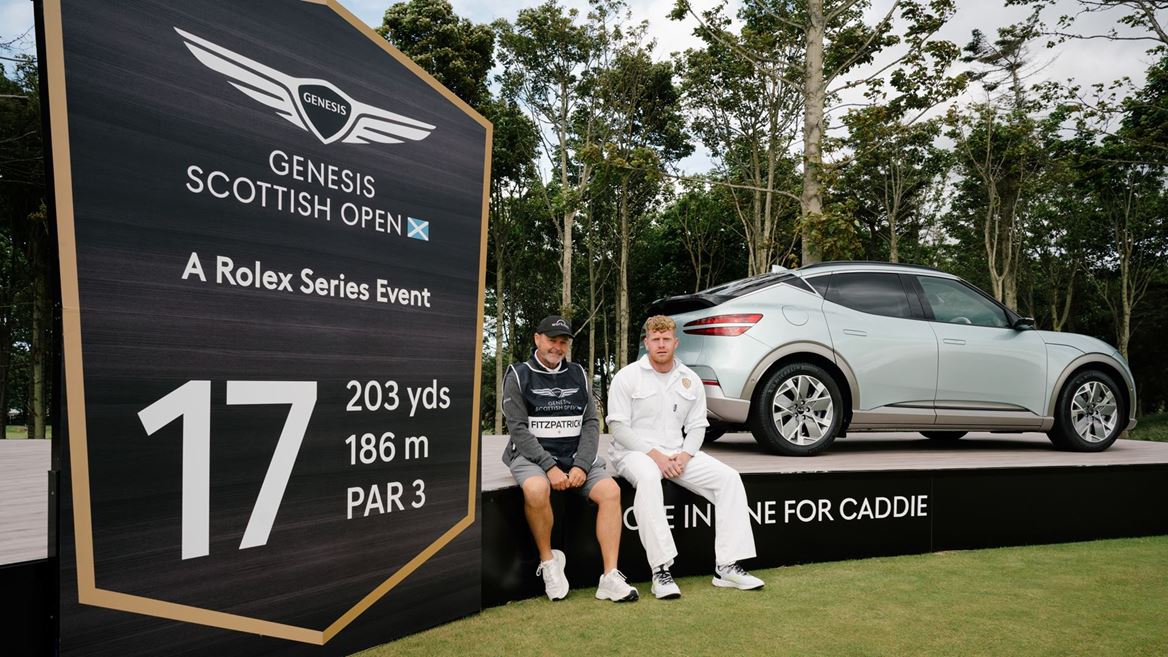 ELECTRIFYING HOLE IN ONE AVAILABLE AT THE GENESIS SCOTTISH OPEN