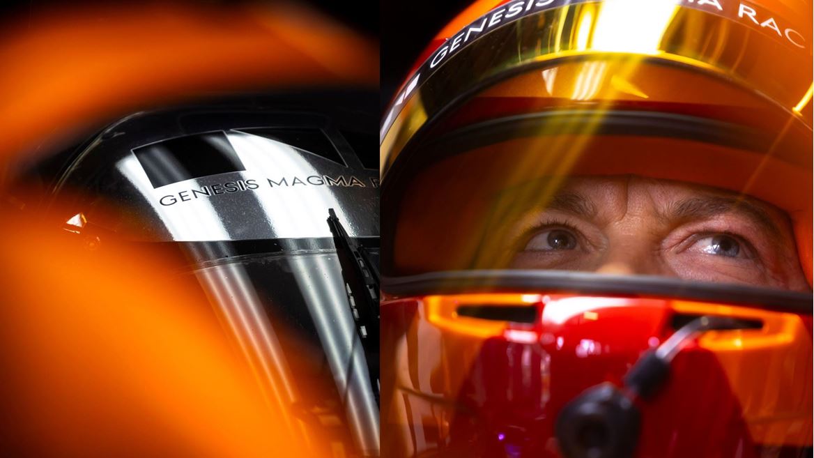 GENESIS MAGMA RACING LIVERY AND GENESIS MAGMA RACING TRAJECTORY PROGRAM DRIVER ANDR LOTTERER