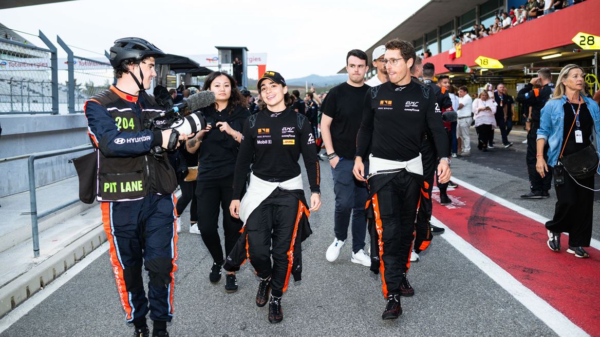 GENESIS MAGMA RACING TRAJECTORY PROGRAM DRIVERS FINISH ELMS SEASON WITH PODIUM AT PORTIMA O
