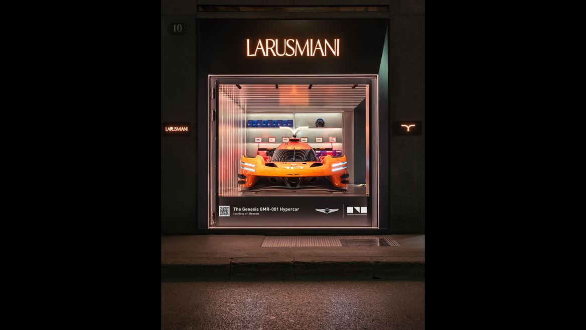 GENESIS X LARUSMIANI THE DESIGN OF MOTION