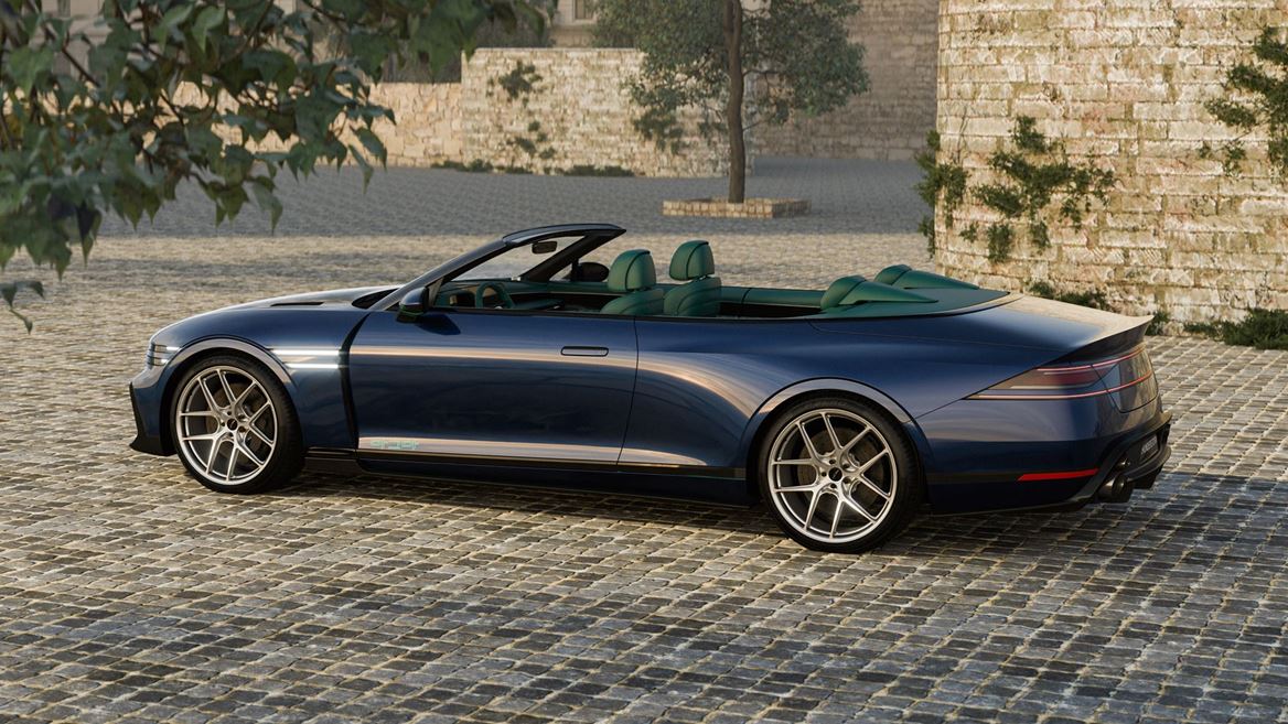 X GRAN CONVERTIBLE CONCEPT MIDNIGHT TEAL
