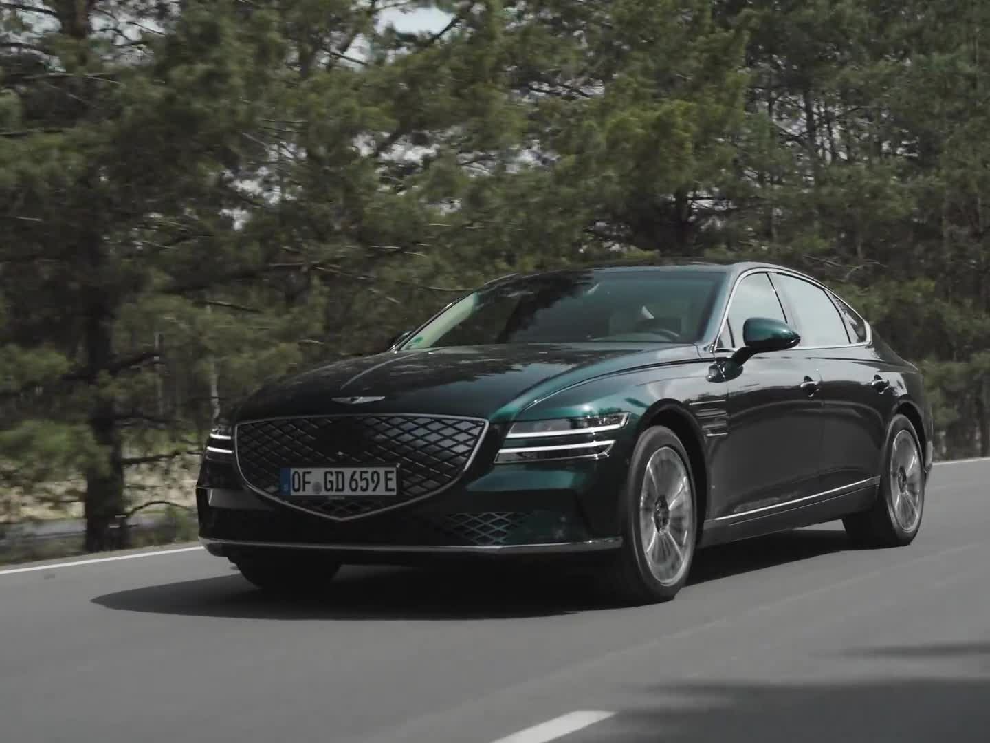 electrified-g80---matira-blue-driving-and-static---b-roll