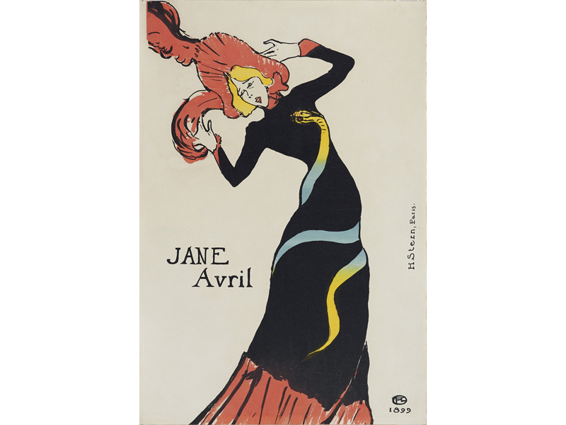 Toulouse Lautrec - Jane Avril 1899 Toulouse Lautrec - Jane Avril 1899