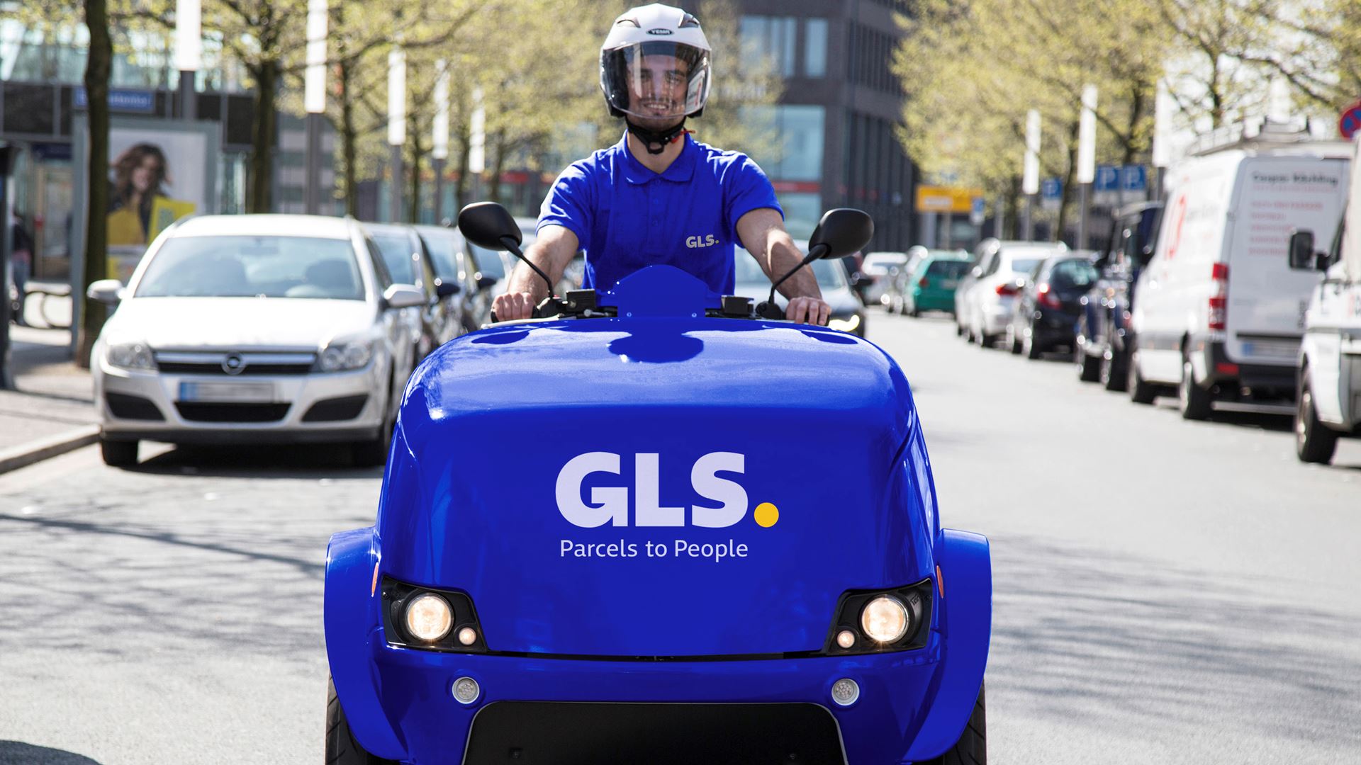 eScooter für GLS in Herne unterwegs