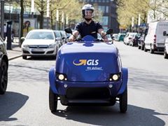 eScooter für GLS in Herne unterwegs