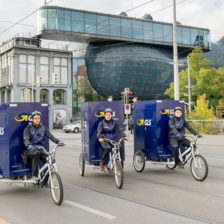 GLS eröffnet Lastenrad-Depot in Graz (2)