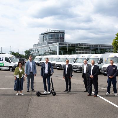 GLS weitet emissionsfreie Zustellung in Leipzig aus