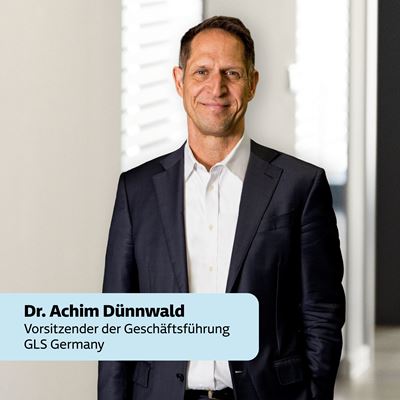 GLS Germany CEO Dr Achim D nnwald