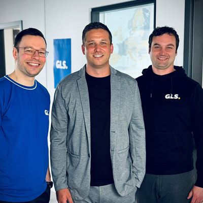 F hrten die Zertifikate ein das GLS Partnermanagement mit v li Martin Vogler Jens Reinemer und Timo Schaffhauser