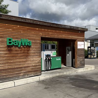 Neu im inboxx kosystem die Tankstellen der BayWa AG in S ddeutschland erhalten jetzt anbieteroffene Paketstationen