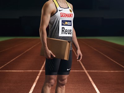 GLS unterstützt Julian Reus, Deutschlands schnellsten Sprinter