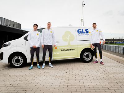 GLS Germany dreht Werbespot mit BVB-Spielern