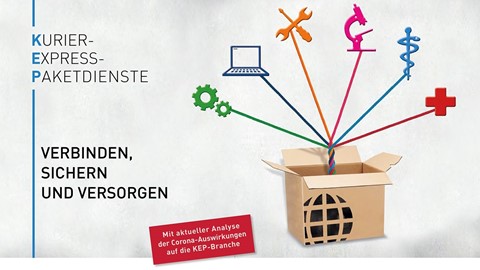 KEP-Studie 2020 - KEP-Dienste unerlässlich für die Versorgung, systemrelevant in der Krise