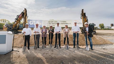 Spatenstich in Potsdam